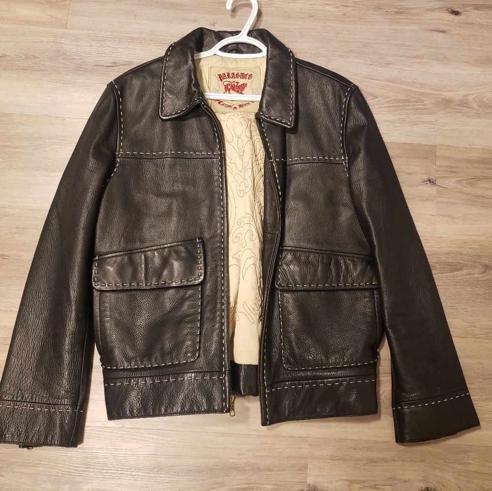 Men's heavy Leather Jacket